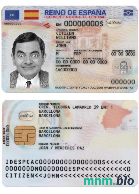 Dowód osobisty Hiszpanii (2021-obecnie)